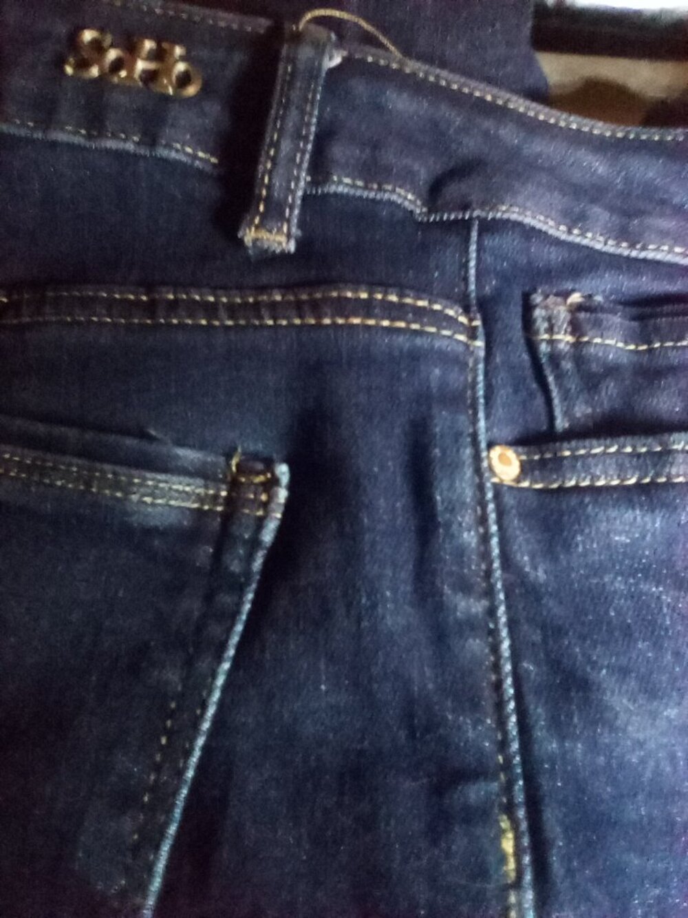NWOT. Soho Chic Culture Slim/straight. W as 8